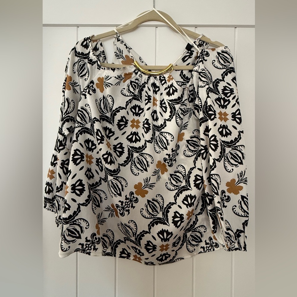 Floral Print Women's Top